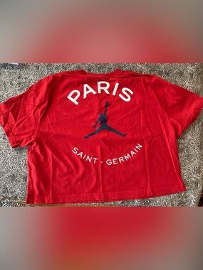 PSG Air Jordan Boxy Top Ici C’est Paris